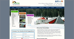 Desktop Screenshot of homestayinhimachal.com